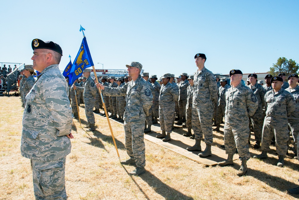 60th Mission Support Group Change of Command