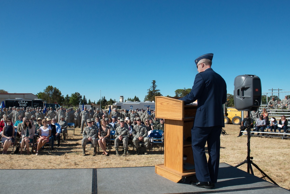 60th Mission Support Group Change of Command