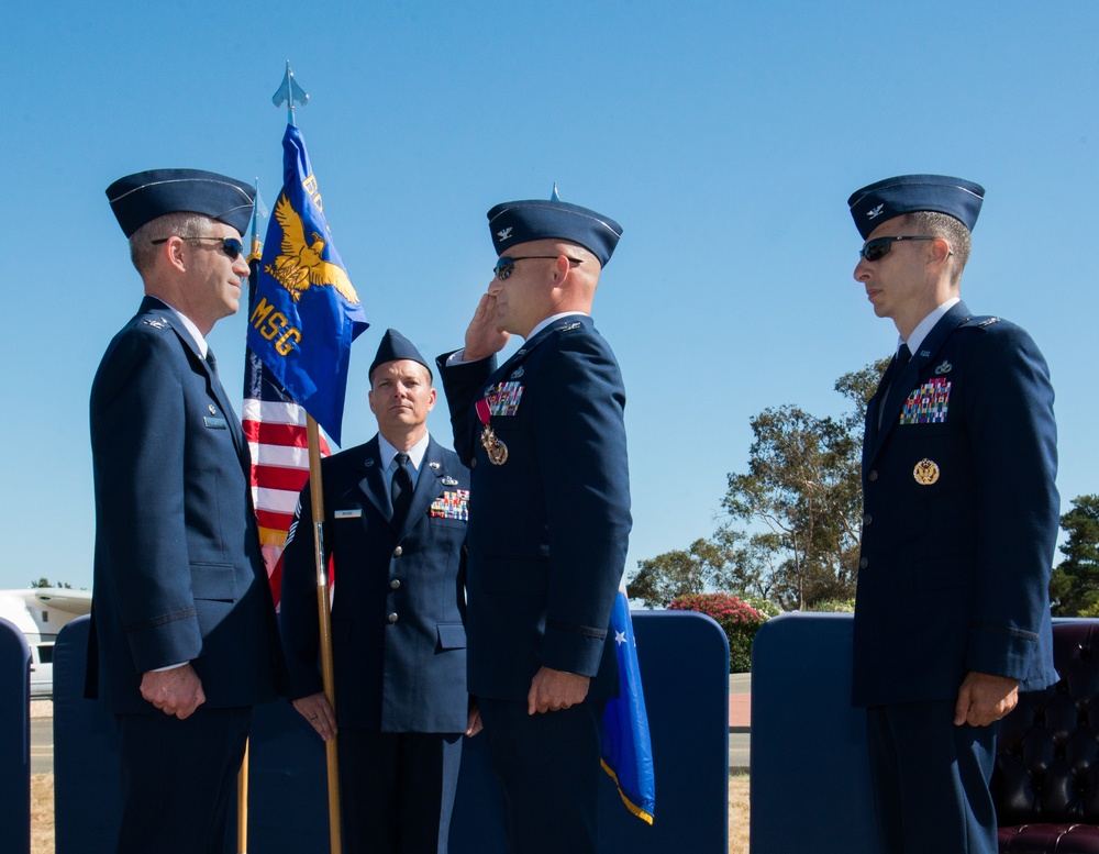 60th Mission Support Group Change of Command