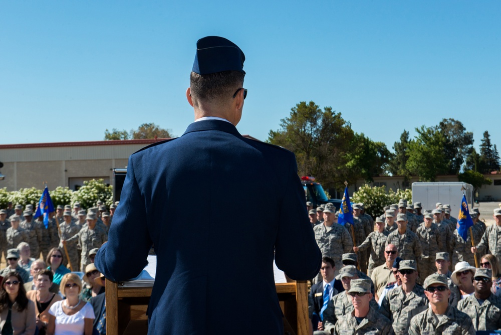 60th Mission Support Group Change of Command