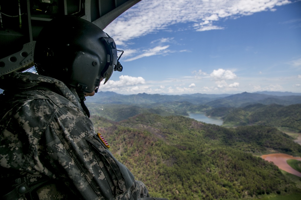 Fly to Soto Cano Air Base, Honduras