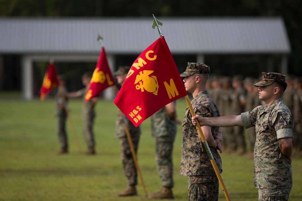 Headquarters and Support Battalion Change of Command
