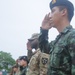 U.S. and Thai Soldiers Salute at Hanuman Guardian Opening Ceremony