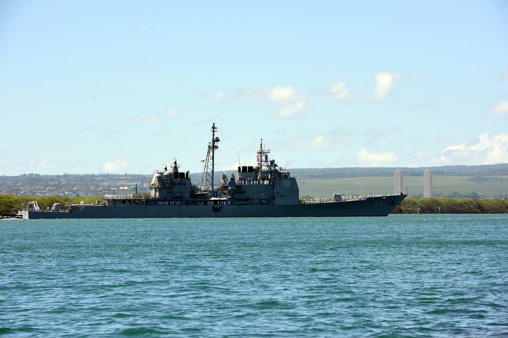 International Ships Arrive At JBPHH For RIMPAC 2016