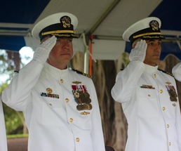 NIOC Hawaii Holds Change of Command