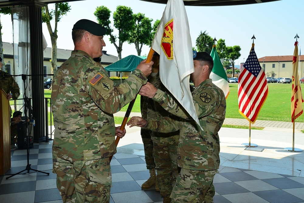 Change of Command Ceremony U.S. Army Garrison Italy Headquarters and Headquarters Company