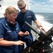 Coast Guard Cutter Manta Conducts Live Fire Exercise