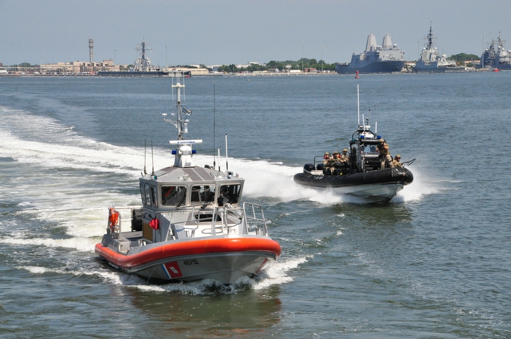 Coast Guard MSRT conducts training exercise