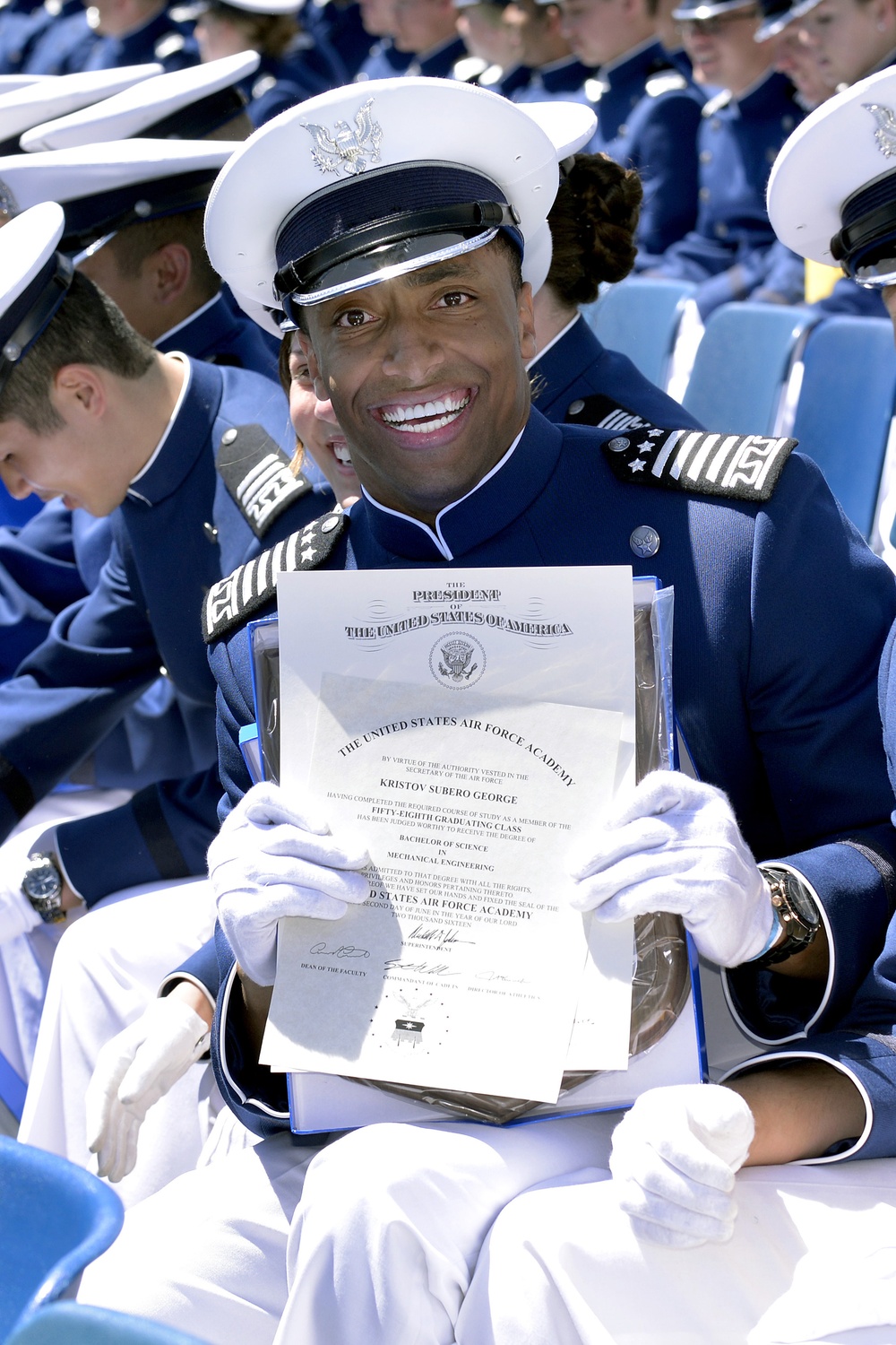 U.S. Air Force Academy Class of 2016 Graduation Ceremony