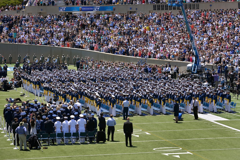 U.S. Air Force Academy Class of 2016 Graduation Ceremony