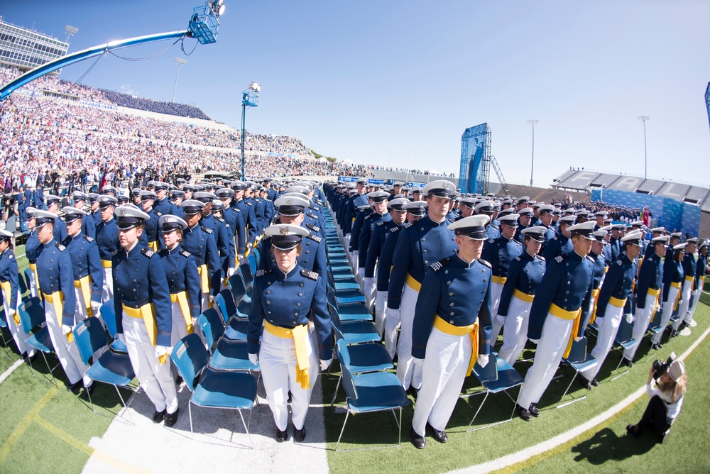 U.S. Air Force Academy Class of 2016 Graduation Ceremony