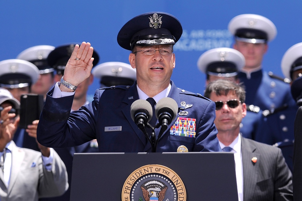 U.S. Air Force Academy Class of 2016 Graduation Ceremony