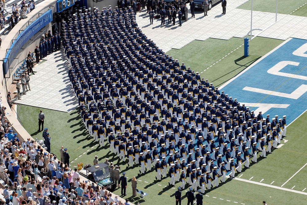 U.S. Air Force Academy Class of 2016 Graduation Ceremony