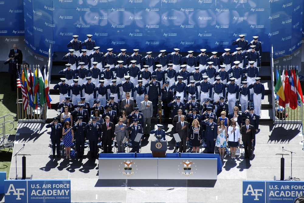 U.S. Air Force Academy Class of 2016 Graduation Ceremony