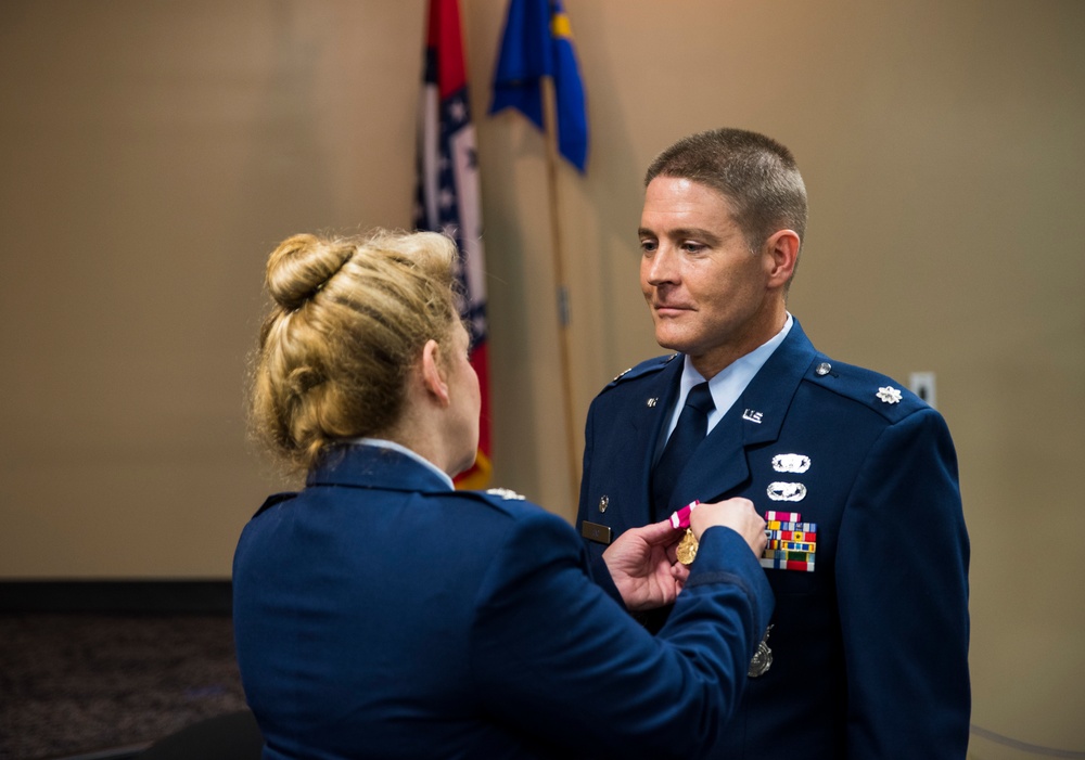 Allen takes command of 188th Security Forces Squadron