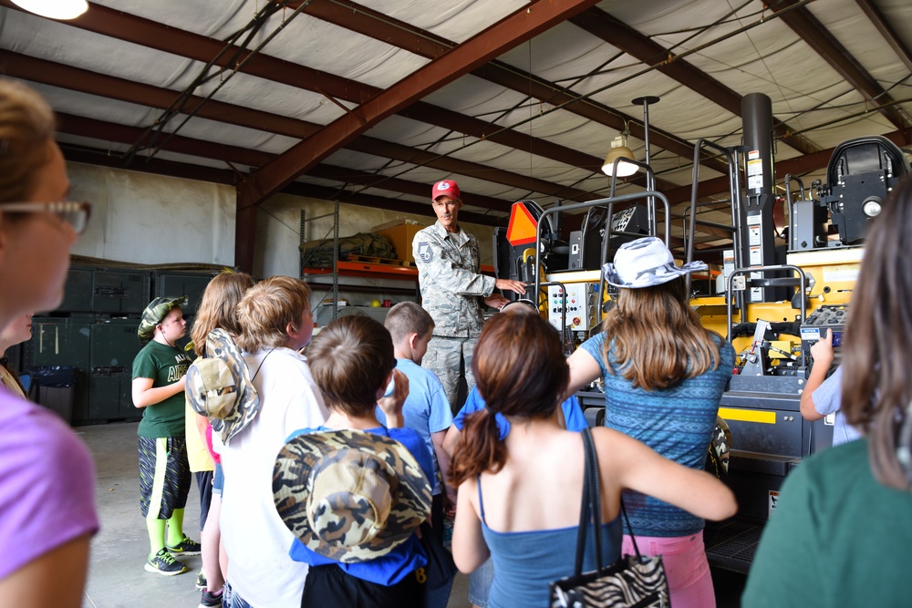 Camp Airedale tours 188th Wing