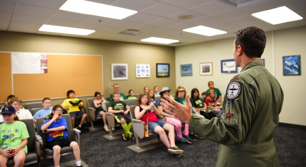 Camp Airedale tours 188th Wing