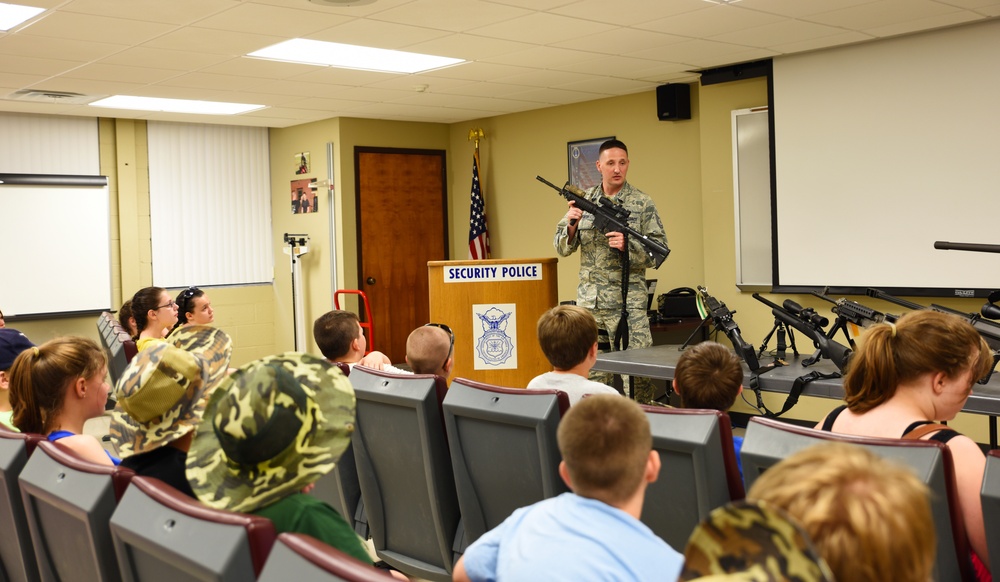 Camp Airedale tours 188th Wing