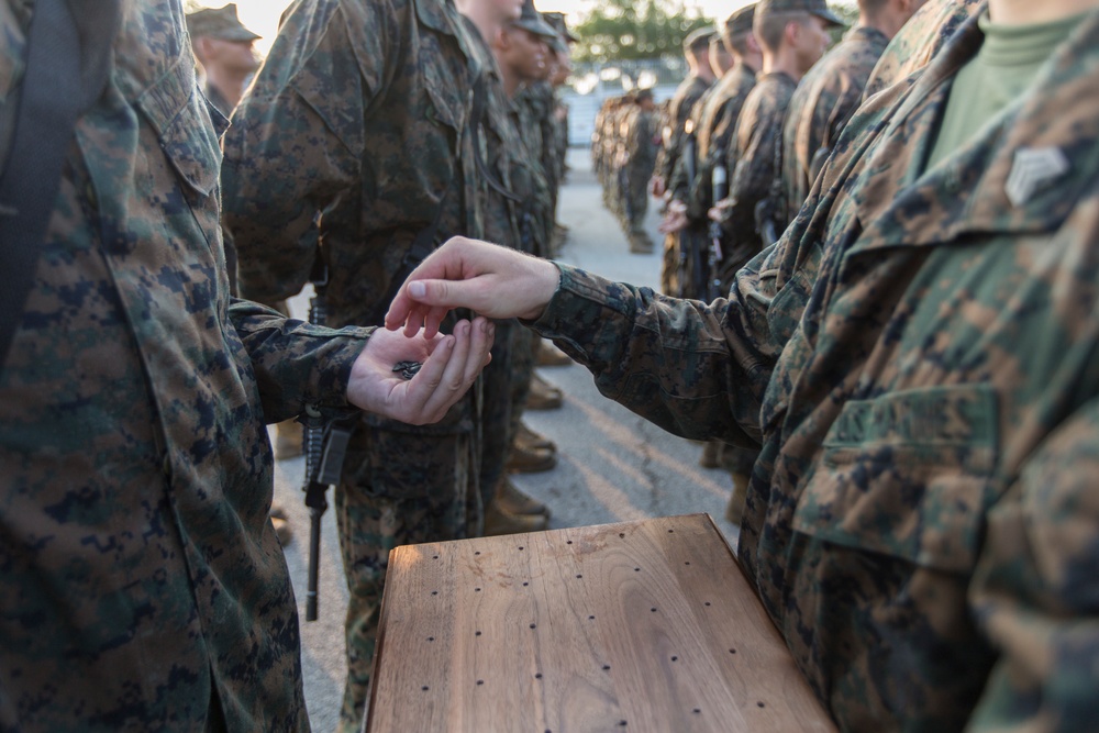 Parris Island recruits earn title Marine