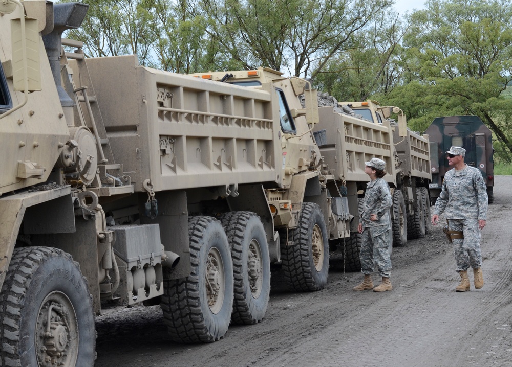 Brewton Alabama’s 1165th Military Police Company Trains in Bulgaria