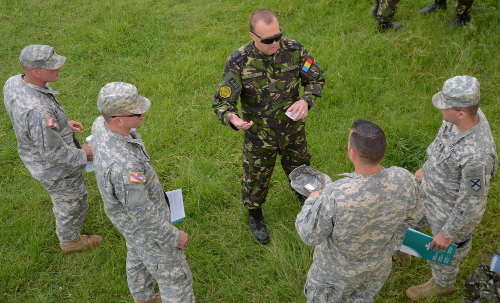 Soldiers From Alabama Army National Guard Conduct Medical Cross-Training in Romania