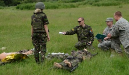 Soldiers From Alabama Army National Guard Conduct Medical Cross-Training in Romania