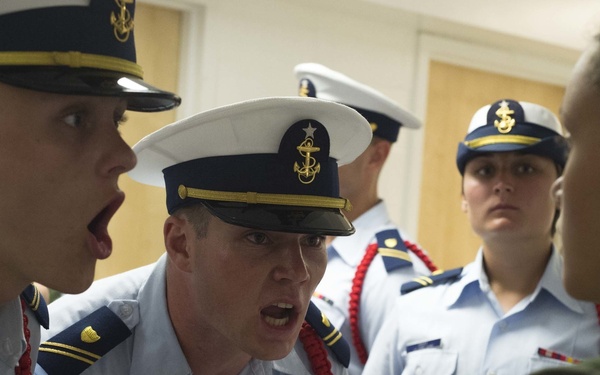 Coast Guard Academy Reporting-In Day 2016