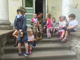Strong Community Ties Built Between 902nd Engineer Construction Company and Locals in Lasna, Estonia