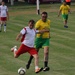 Soldiers and Marines Play Soccer Match Against Bulgarian Soccer Team