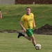 Soldiers and Marines Play Soccer Match Against Bulgarian Soccer Team