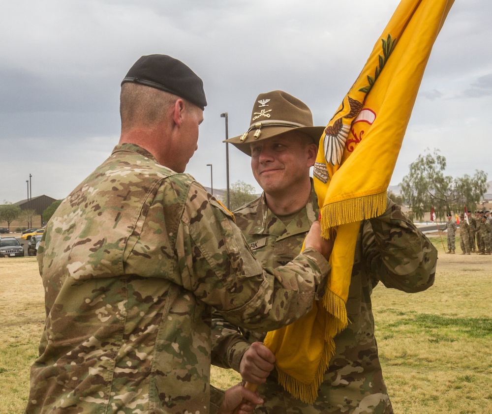 The 11th Armored Cavalry Regiment's Change of Command