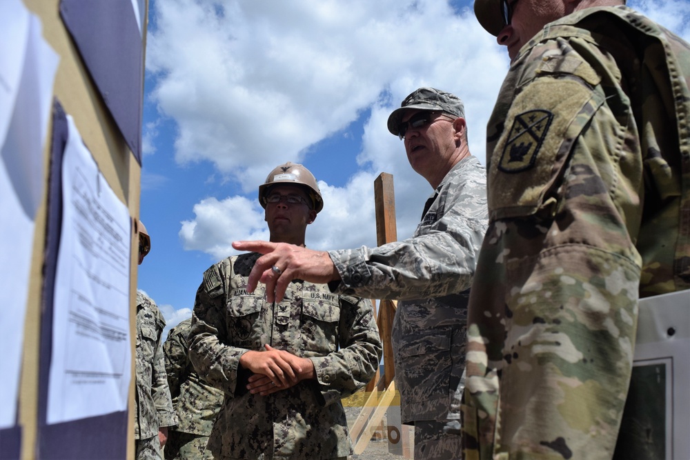 General Johnson Visits Tennessee Army National Guard in Bulgaria