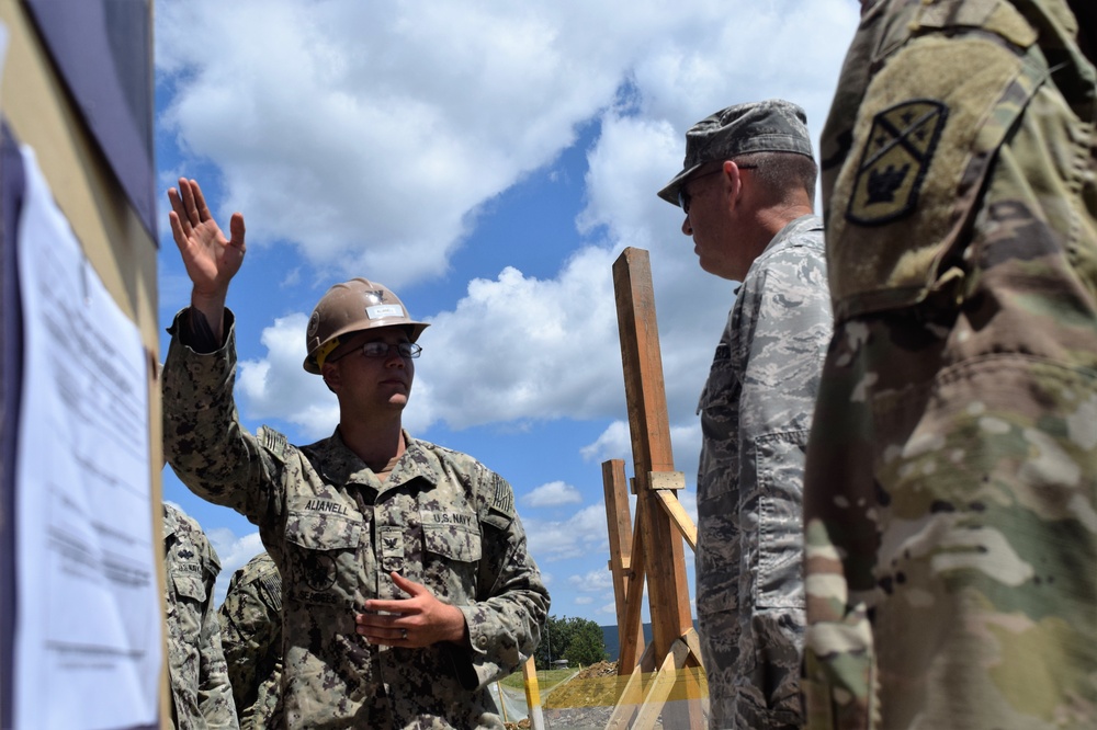 General Johnson Visits Tennessee Army National Guard in Bulgaria