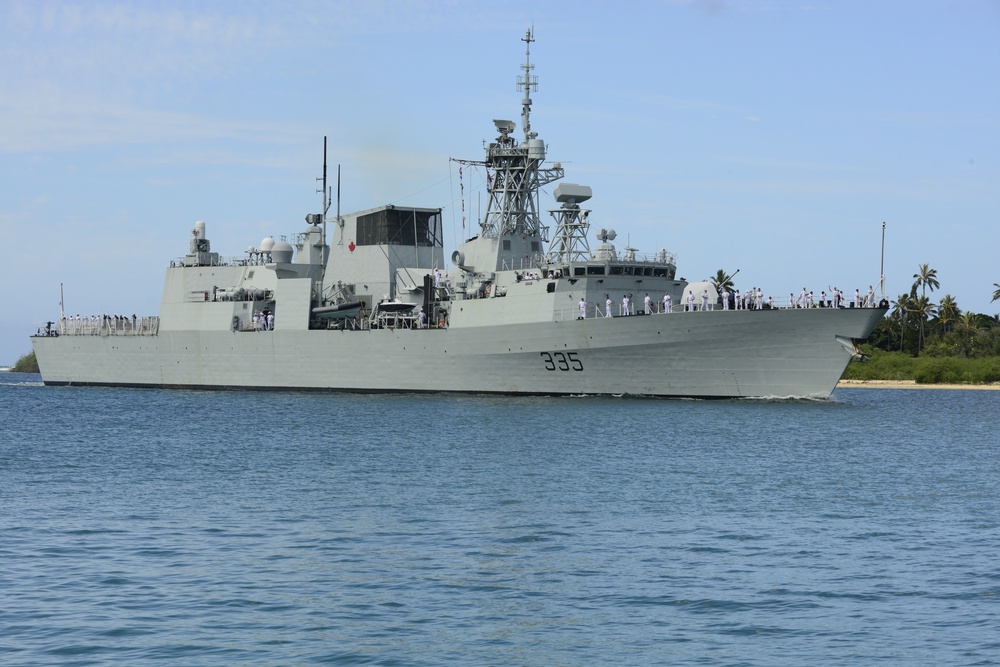 International Ships Arrive for RIMPAC 2016