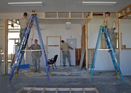 Installing drywall