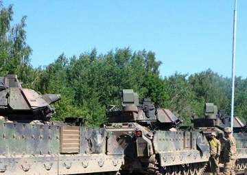 Tanks, Bradleys back in the Baltics, Central and Southeastern Europe