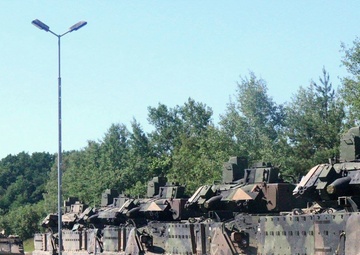 Tanks, Bradleys back in the Baltics, Central and Southeastern Europe