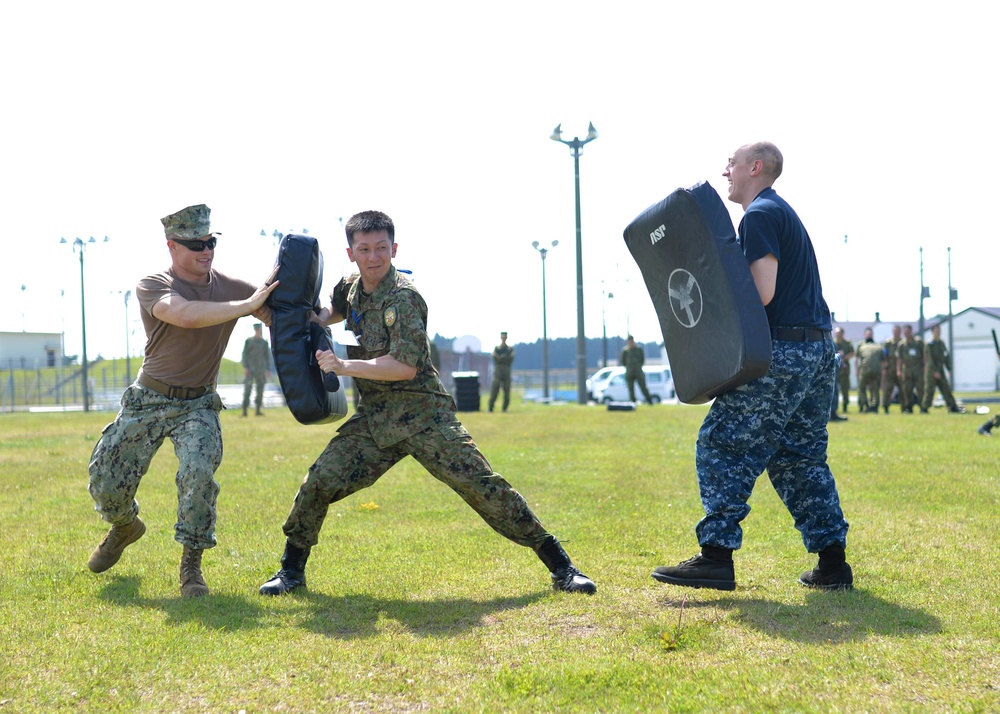 JSDF Training at Naval Air Facility Misawa