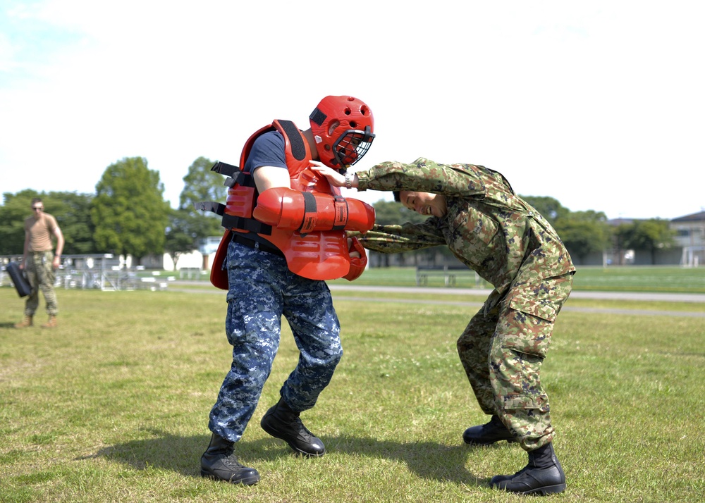 JSDF Training at Naval Air Facility Misawa