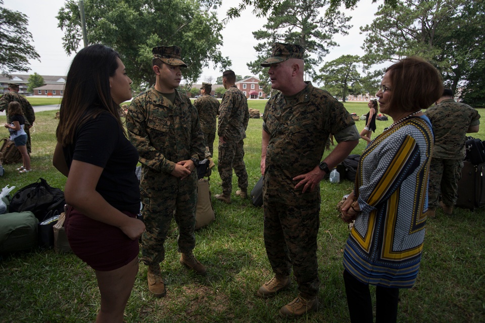 22nd MEU Marines Depart for Deployment