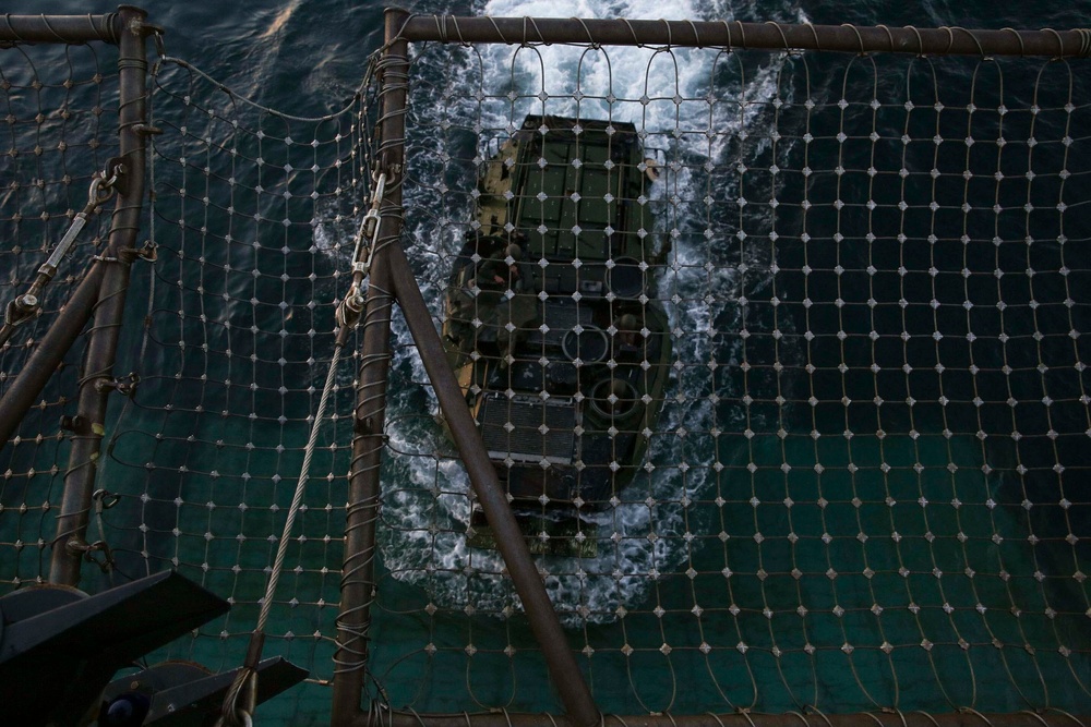 AAVs Board the USS Whidbey Island (LSD-41)