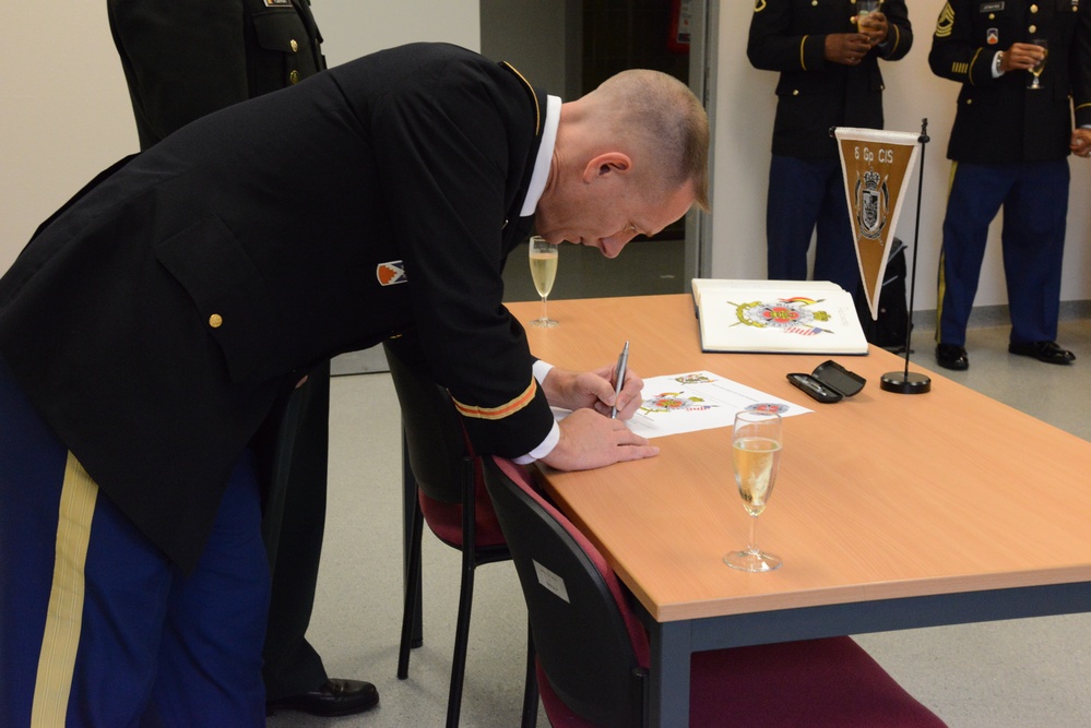 Declaration of Partnership between 39th Signal Bn and CIS Group