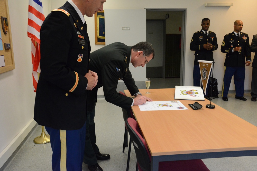 Declaration of Partnership between 39th Signal Bn and CIS Group