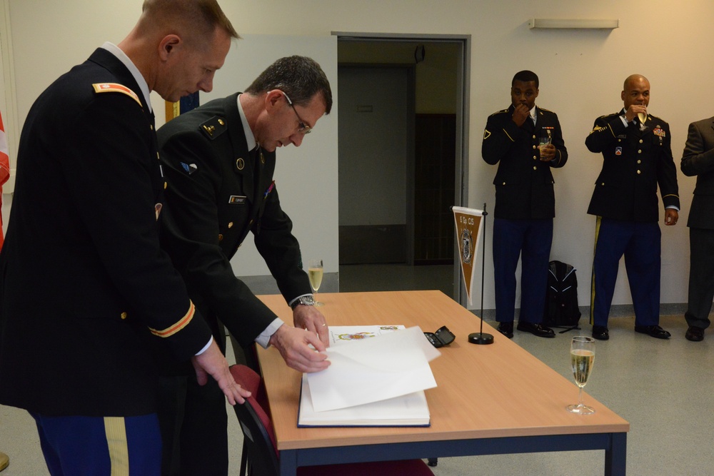Declaration of Partnership between 39th Signal Bn and CIS Group