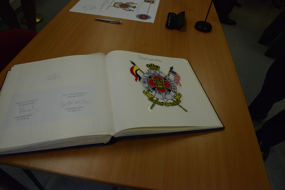 Declaration of Partnership between 39th Signal Bn and CIS Group
