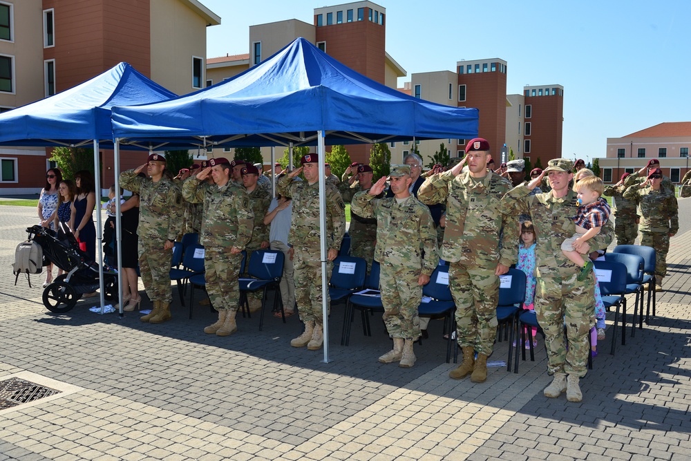 Change of Command Ceremony 54th Engineer Battalion, 173rd Airborne Brigade