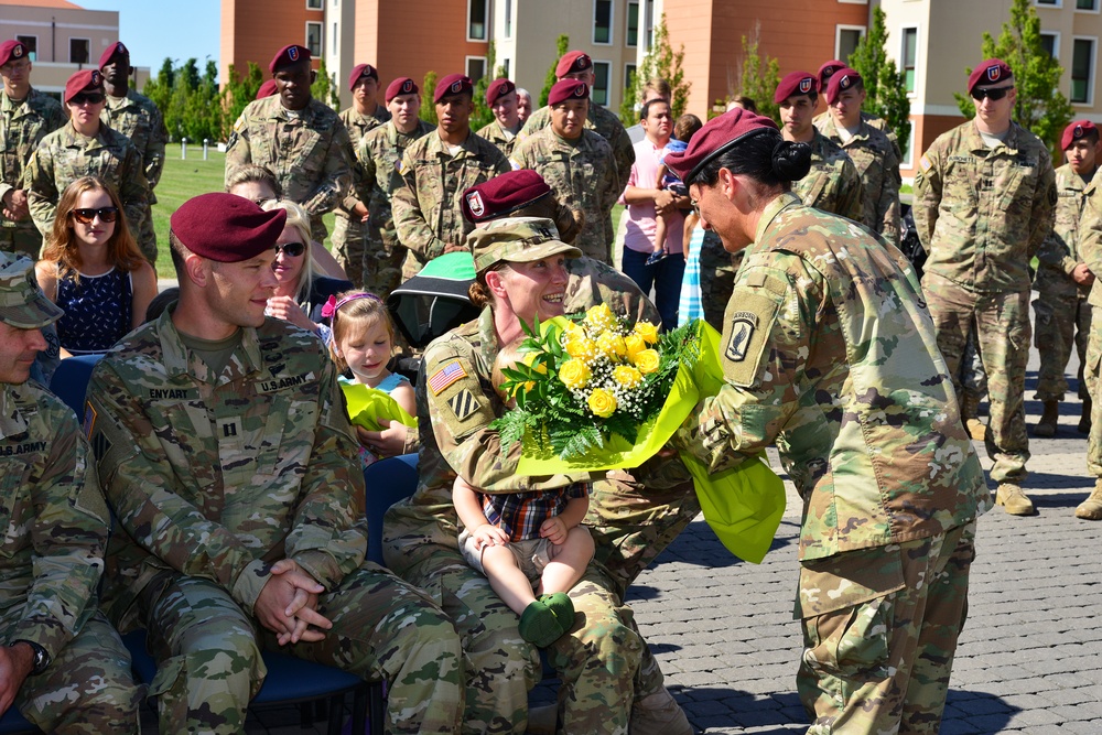 Change of Command Ceremony 54th Engineer Battalion, 173rd Airborne Brigade