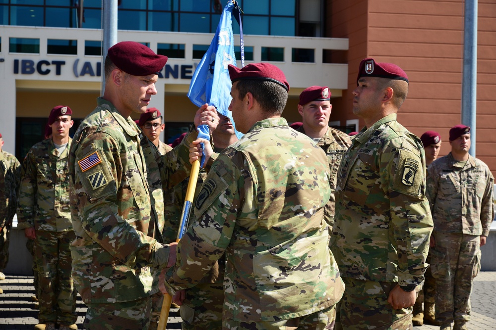 Change of Command Ceremony 54th Engineer Battalion, 173rd Airborne Brigade