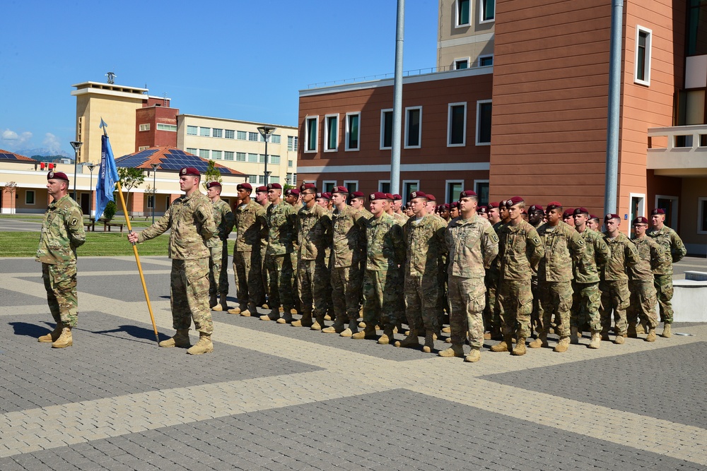 Change of Command Ceremony 54th Engineer Battalion, 173rd Airborne Brigade