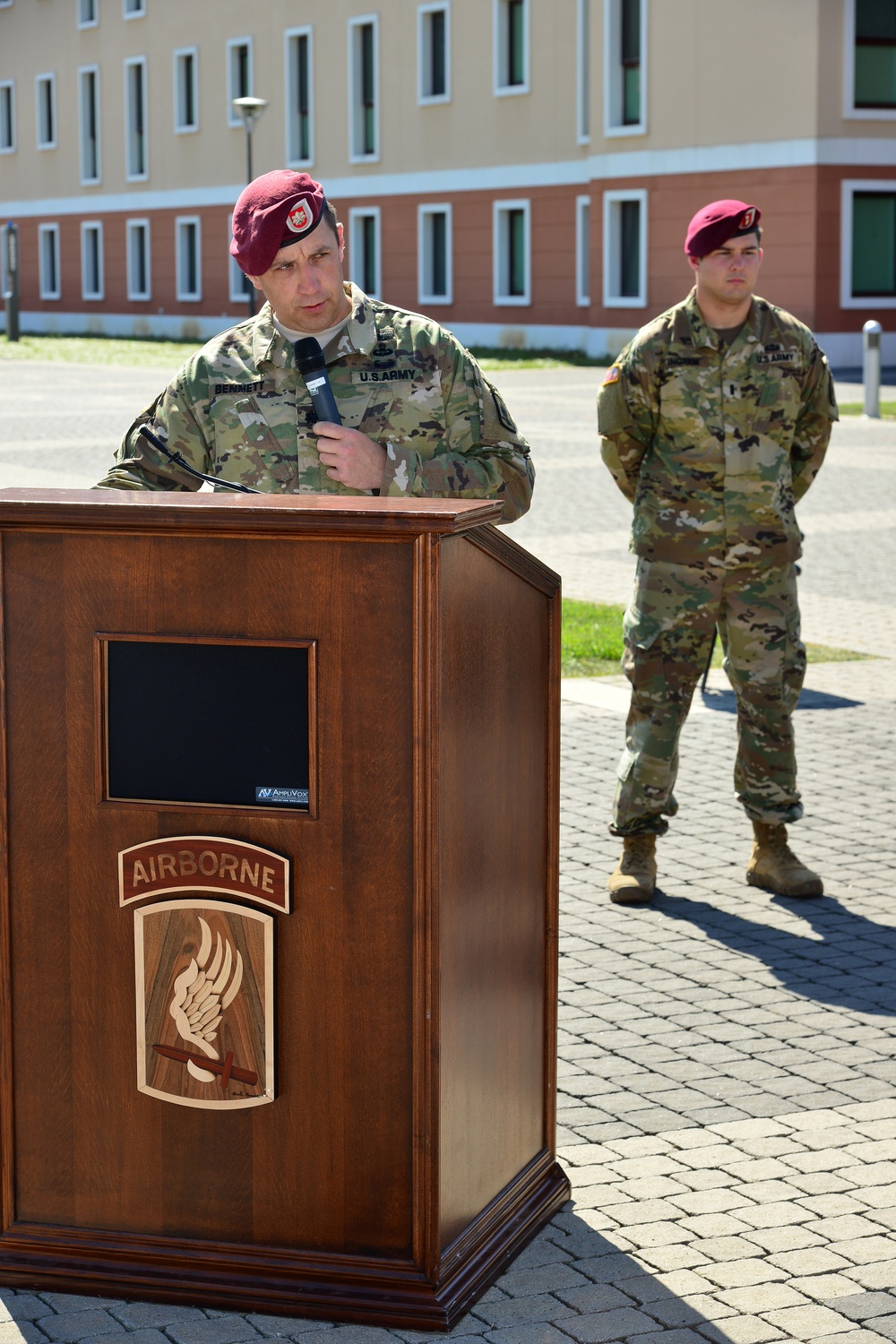 Change of Command Ceremony 54th Engineer Battalion, 173rd Airborne Brigade